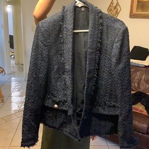 Express tweed blazer